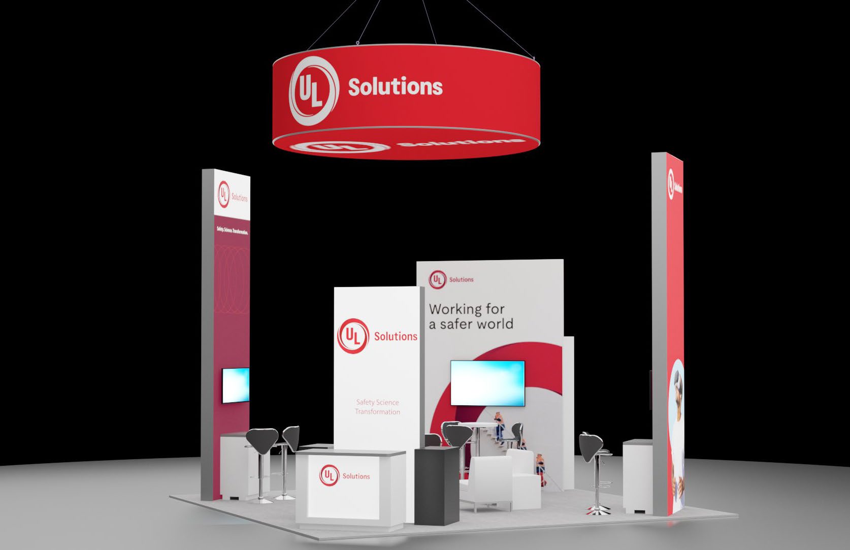 UL Solutions and Elevation3D Scalable Exhibit Design and Program Management Example