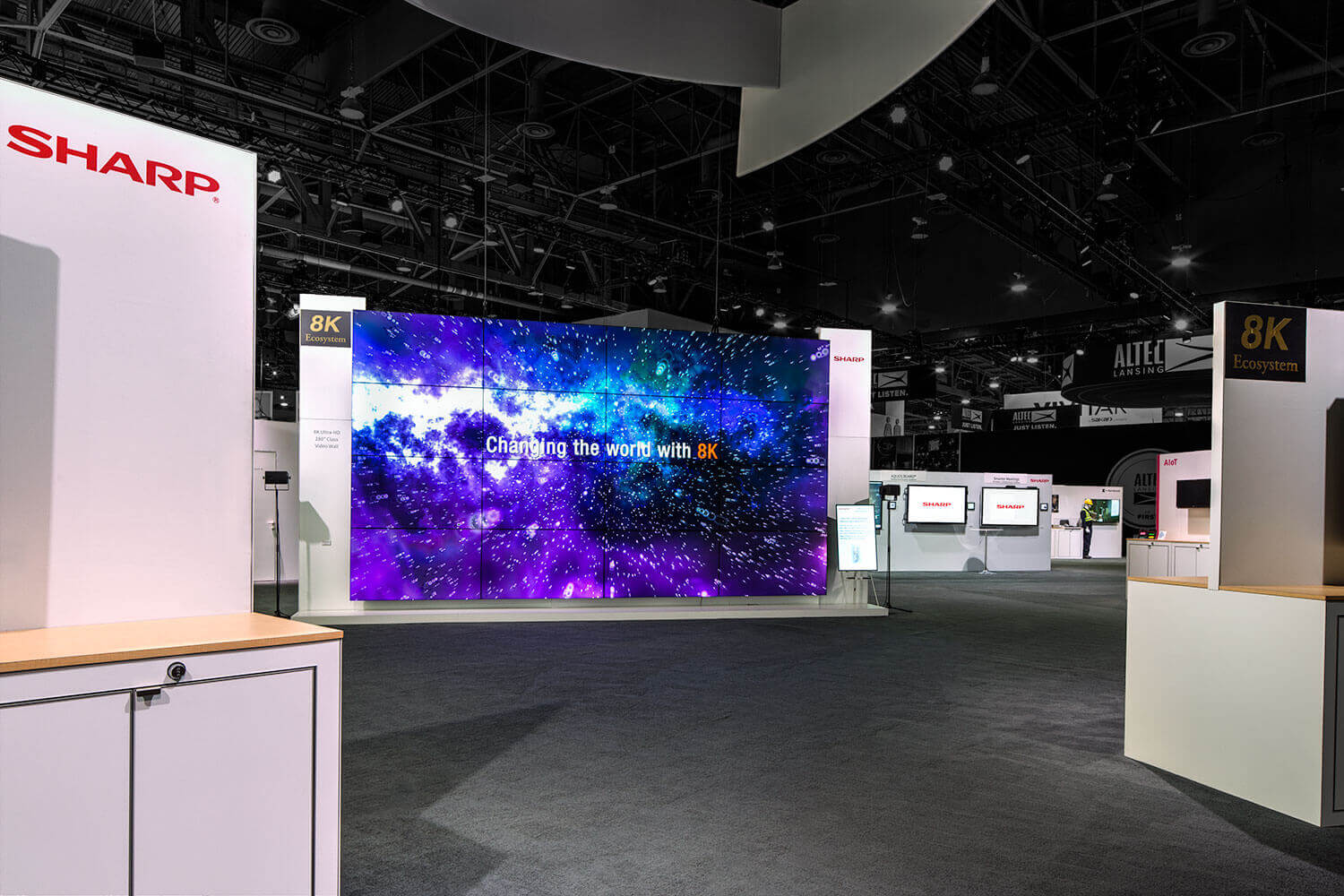 Sharp booth 2
