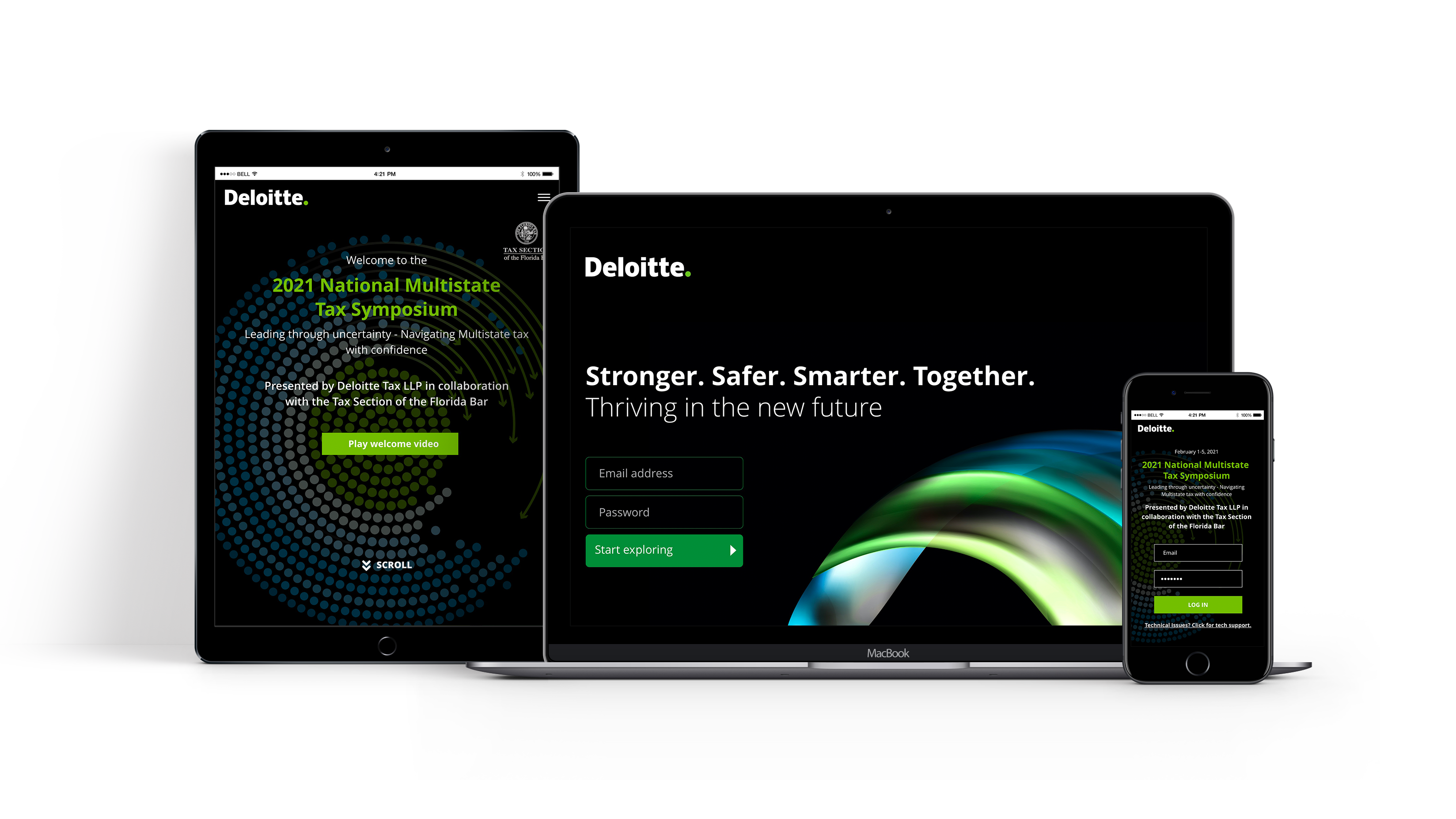 Deloitte booth 1