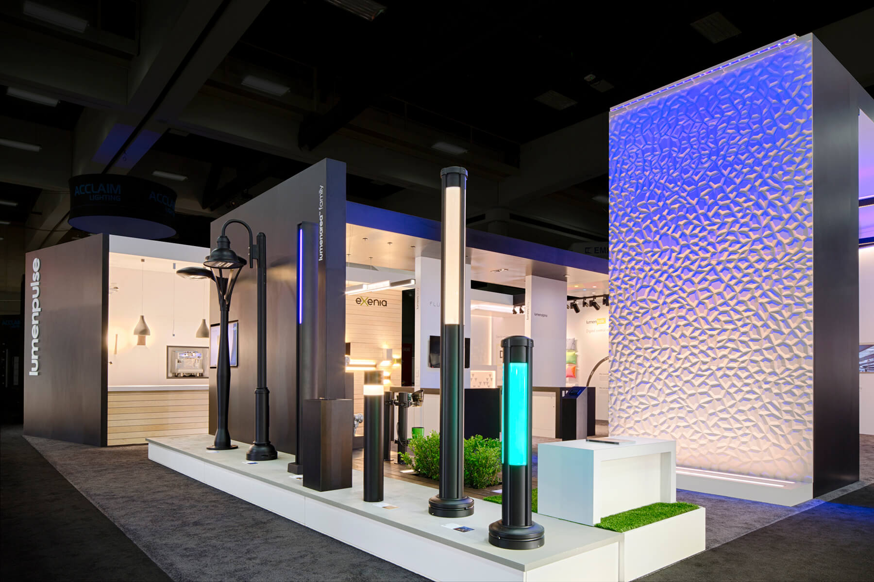 Lumenpulse booth 1