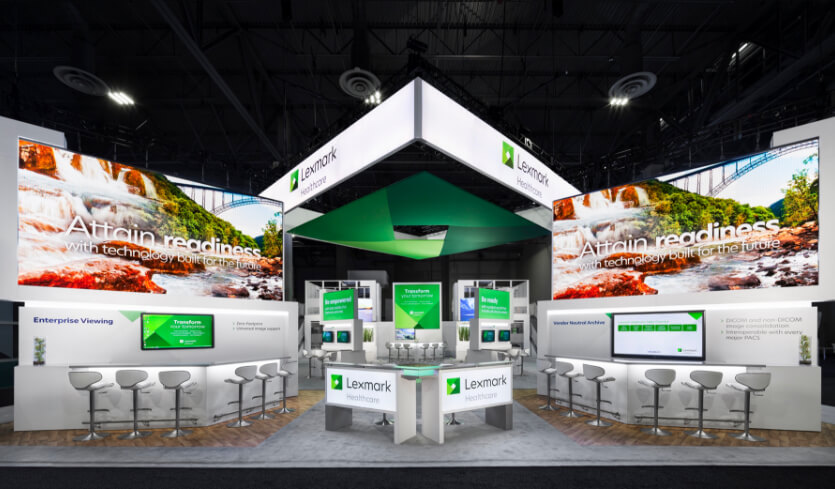 Lexmark booth 1