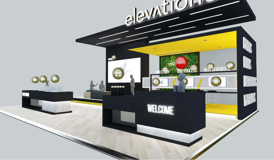 example of a virtual booth