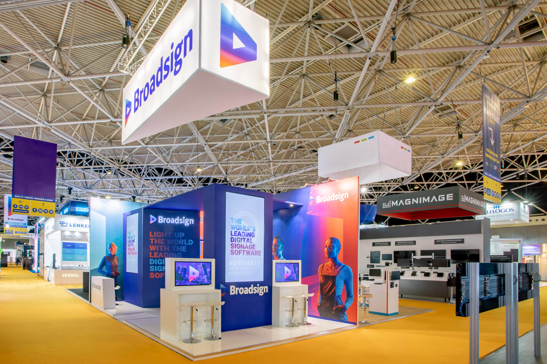 Broadsign booth 3
