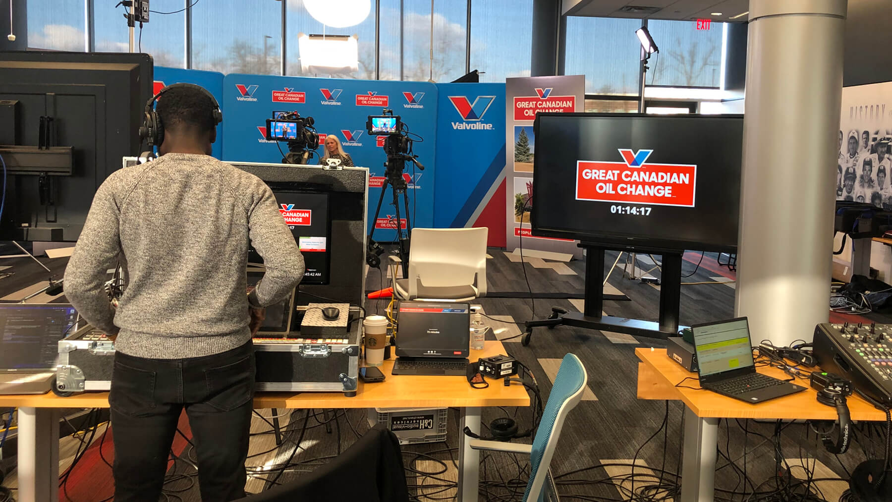 Valvoline booth 2