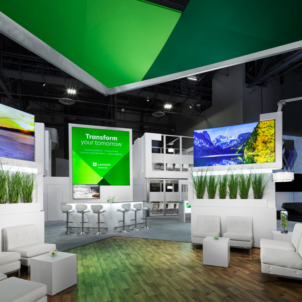 Stunning Lexmark Booth at NRF